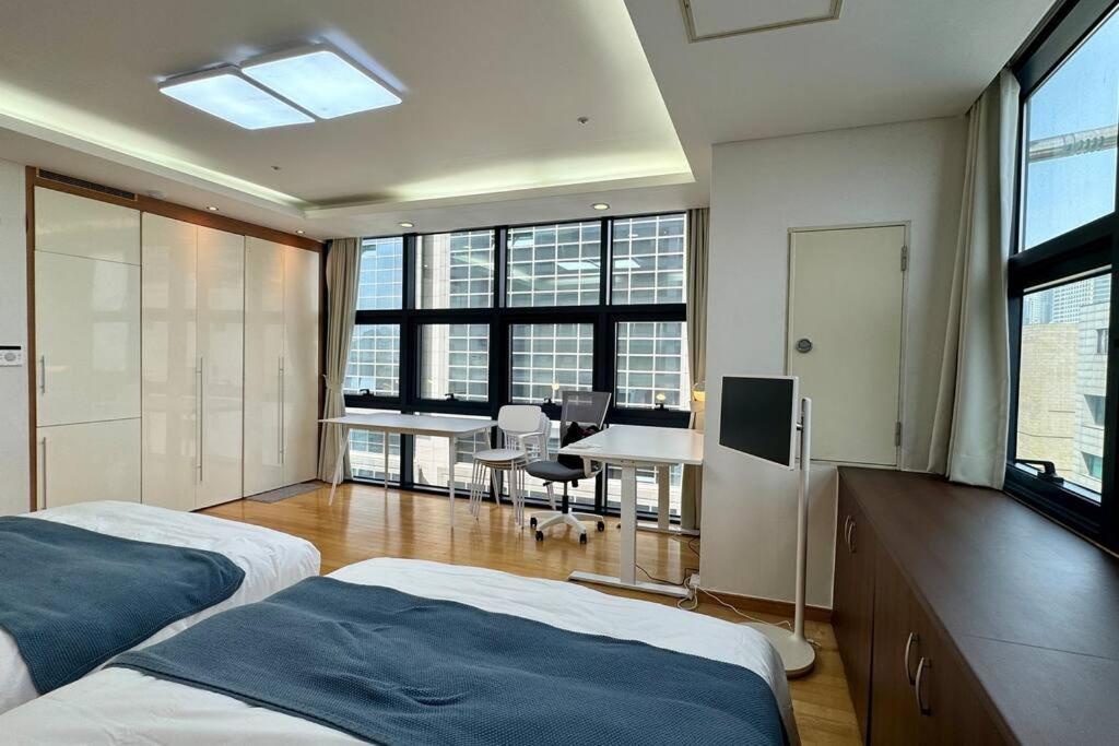 Coex Vip 15 New Open 2 Queen Beds Apartment