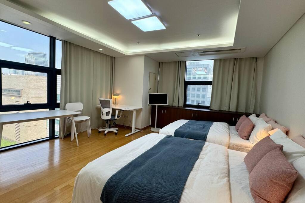Coex Vip 15 New Open 2 Queen Beds Apartment