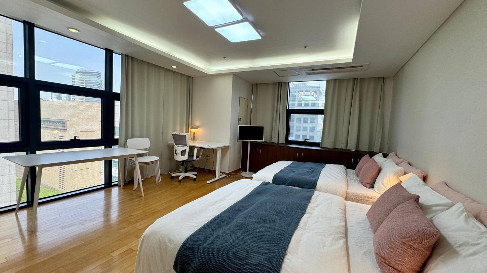 Coex Vip 15 New Open 2 Queen Beds Apartment Seoul